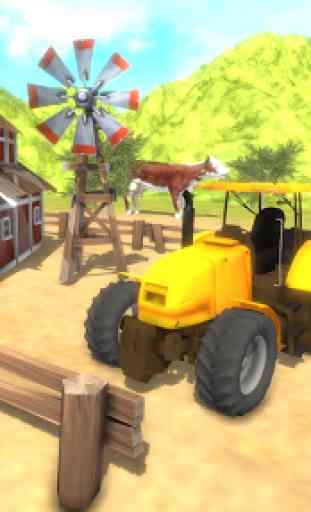 Real Farming Simulator 2019 –Tractor Trolley Sim 1