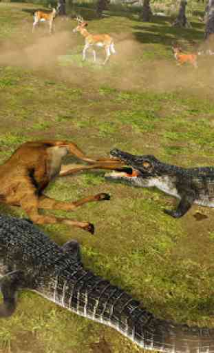 Simulador De Crocodilo: Jogo De Ataque De Animais 2