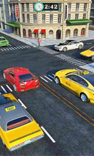 Simulador de motorista de táxi da cidade: jogos 1