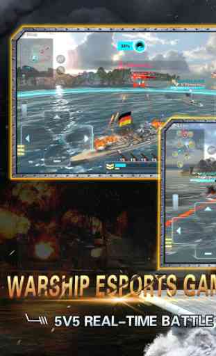 Warship Fury-O jogo perfeito de combate naval 3