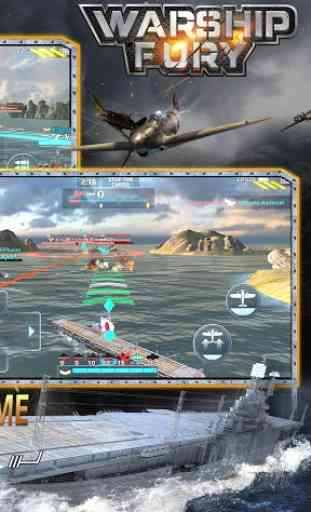 Warship Fury-O jogo perfeito de combate naval 4