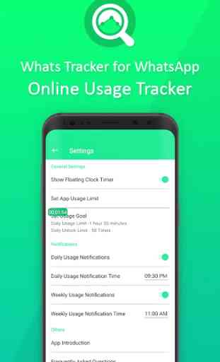 Whats tracker for WhatsApp - Online usage tracker 3