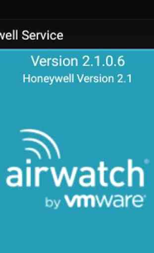 AirWatch Service for Honeywell 2