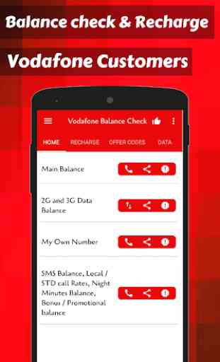 App for Vodafone Balance Check & Vodafone Recharge 1