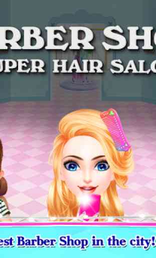 Barber Shop Super Hair Salon Hair Cutting Games 1