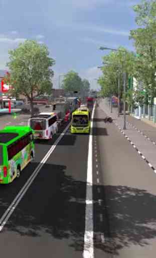 Bus Simulator Game 3D:Tourist Indonesia Heavy Bus 2