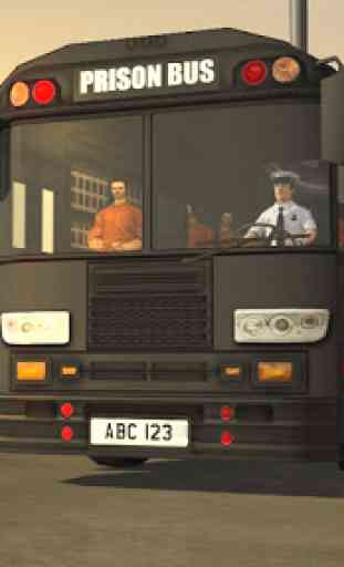 Cadeia Prisioneiro Transporte Polícia Ônibus 2