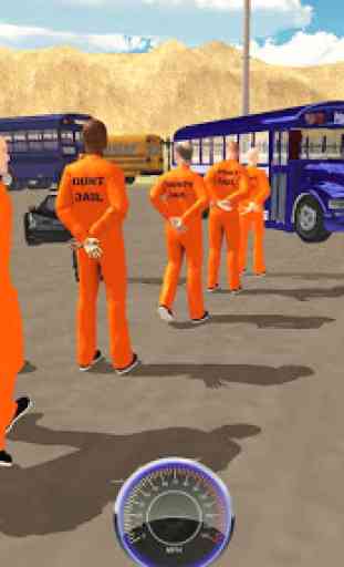 Cadeia Prisioneiro Transporte Polícia Ônibus 4