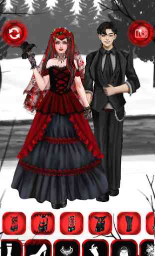 Casamento gótico - reforma nupcial gótico 1