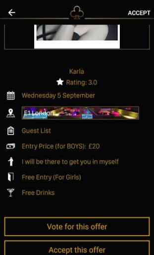 Clubbable Nightclubs guest list & table booking 2