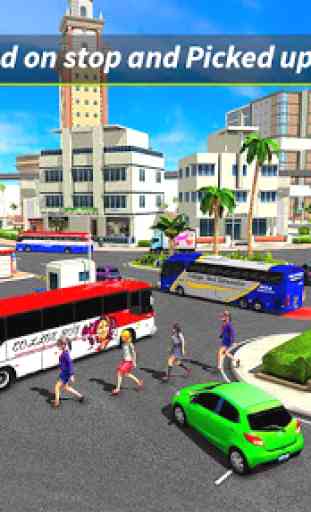 College Bus Simulator Dropping Game 3