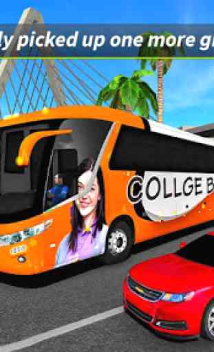 College Bus Simulator Dropping Game 4