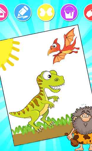 dinossauros para colorir 2 4