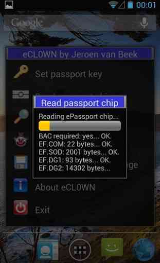 eCL0WN: an NFC passport tool 3