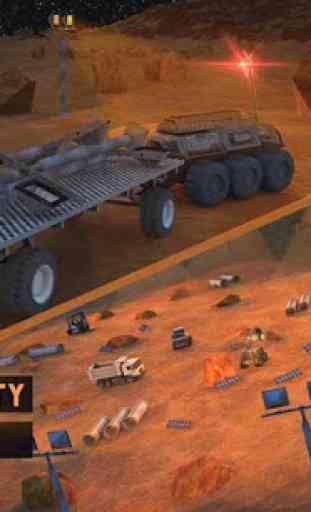 Espaço Cidade Simulador d Construção Marte Colônia 4