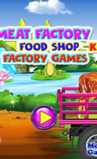 Fábrica de carne - jogos de fábrica 1