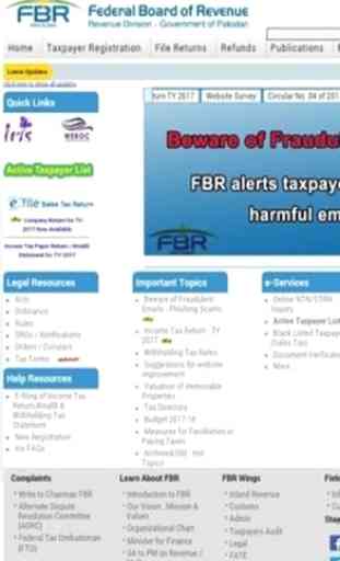 Federal Board of Revenue (FBR) 1