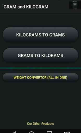 Gram and Kilogram (g - kg) Convertor 1