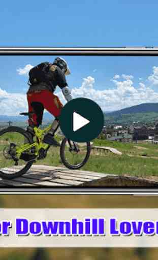 How to Downhill With Mountain Bike 1