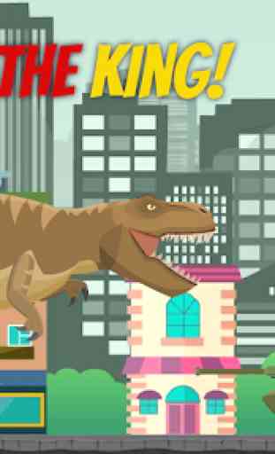 Hybrid T-Rex: City Rampage 4