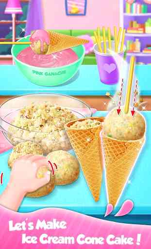 Ice Cream Cone Cake - Sweet Trendy Desserts 2