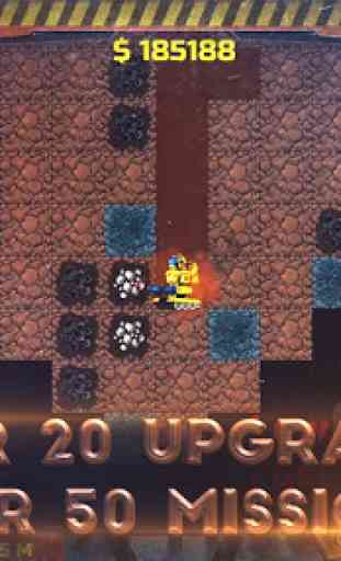 Jack the Miner: Robot Gem Mining Game in HD World 4