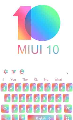 Keyboard Theme for MIUI 10 4