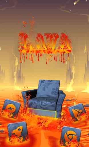 Lava On The Floor Android Theme 1