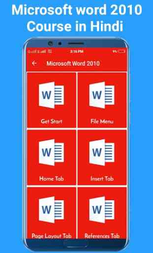 Learn Ms Word 2010 (Step by Step in hindi) 3