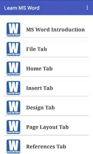Learn MS Word 2