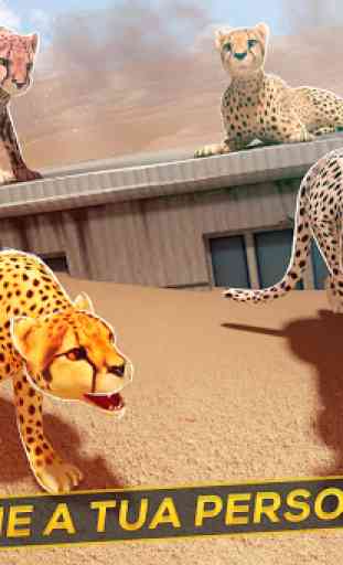 Leopardo vs Clã dos Leões! Corrida Selvagem 3