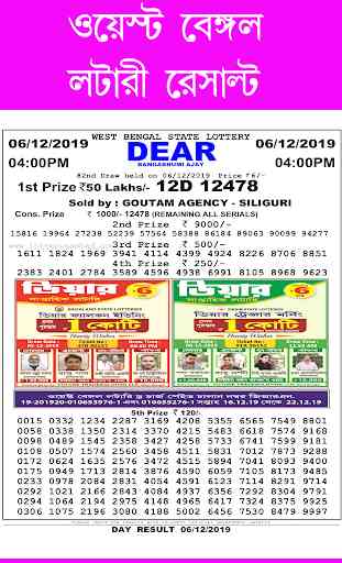 Lottery Aaj -Fastest Today Lottery Result & Sambad 3