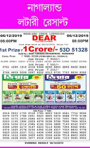 Lottery Aaj -Fastest Today Lottery Result & Sambad 4
