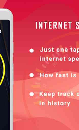 Medidor de Velocidade da Internet - WiFi, 4G Speed 2