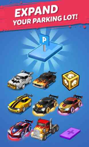 Merge Battle Car: Best Idle Clicker Tycoon game 2