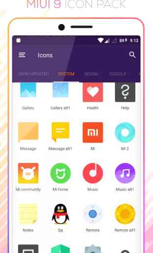 MIUI 9 - Icon Pack FREE 2