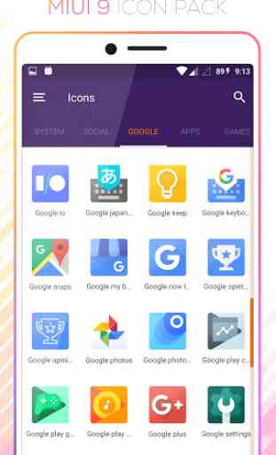 MIUI 9 - Icon Pack FREE 4