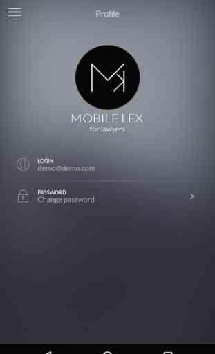 Mobile - Lex for lawyers 1