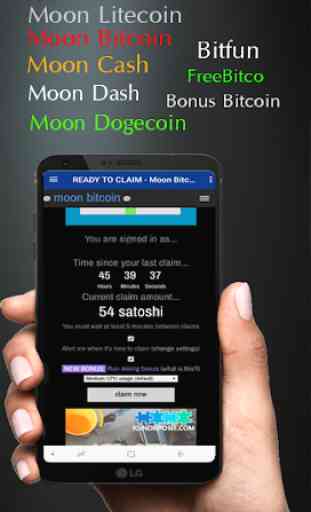 Moon Faucet Bitcoin Litecoin Dogecoin Dash 1