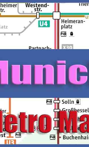 Munich Metro Map Offline 1