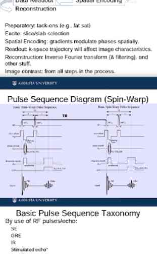Overview of MRI Pulse Sequences 3