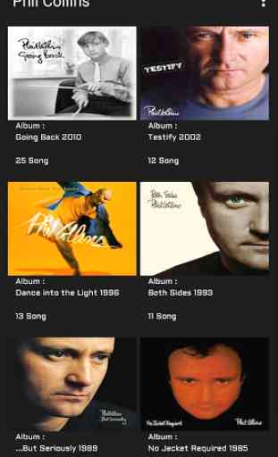 Phil Collins All Songs All Albums Music Video 1