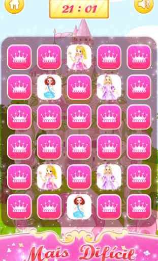 Princesa jogo memória 4