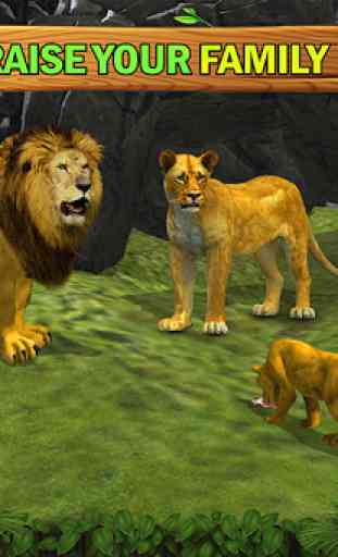 Selva Reis Reino Leão Família 2
