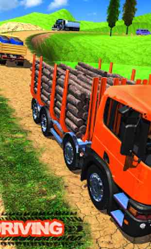 Simulador de caminhão de transporte offroad 1