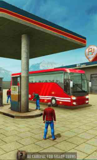 Simulador de ônibus de montanha 2019: ônibus 3