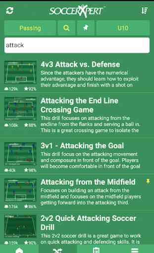 SoccerXpert Coach App - Drills & Practice Planning 2