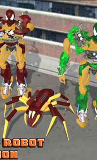 Spider Robot Sim-Amazing Spider Grand Robot Battle 4