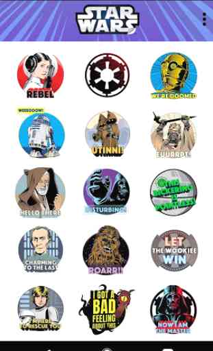 Star Wars Stickers: 40th Anniversary 2