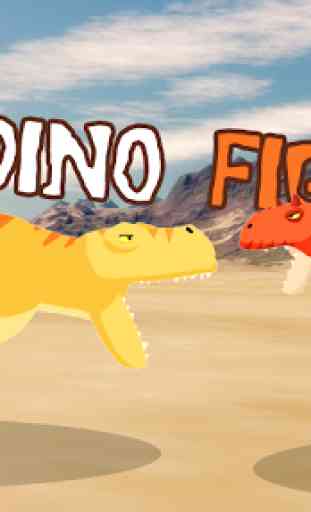 T-Rex Fights Carnotaurus 1